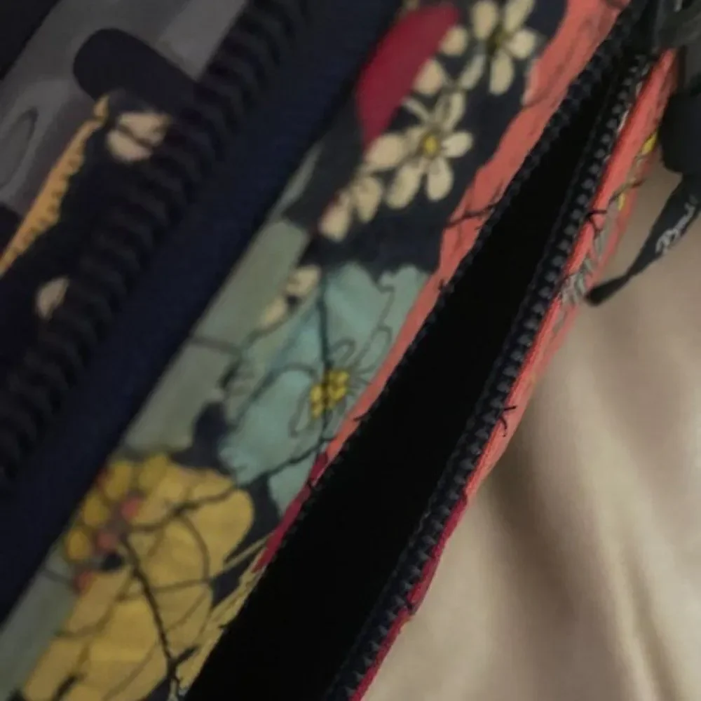 Vera Bradley Turn Lock zip around Multi-color wallet